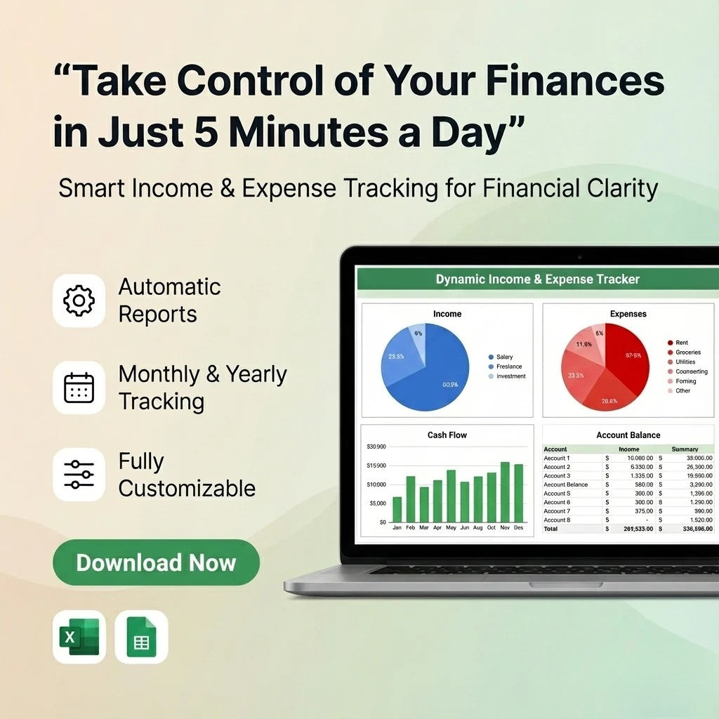 HabitFirst All-in-One Habit + Income & Expense Tracker (Best-Selling Combo)